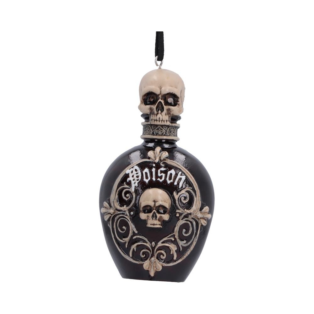 Nemesis Now - Poison Bottle Hanging Ornament Christmas bauble - Multicolours